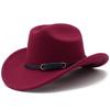 Stylish and Light One-word Top Curved-brimmed Cowboy Hat for Men and Women Couples Outdoor Travel Mountaineering Hat Versatile British Jazz Hat