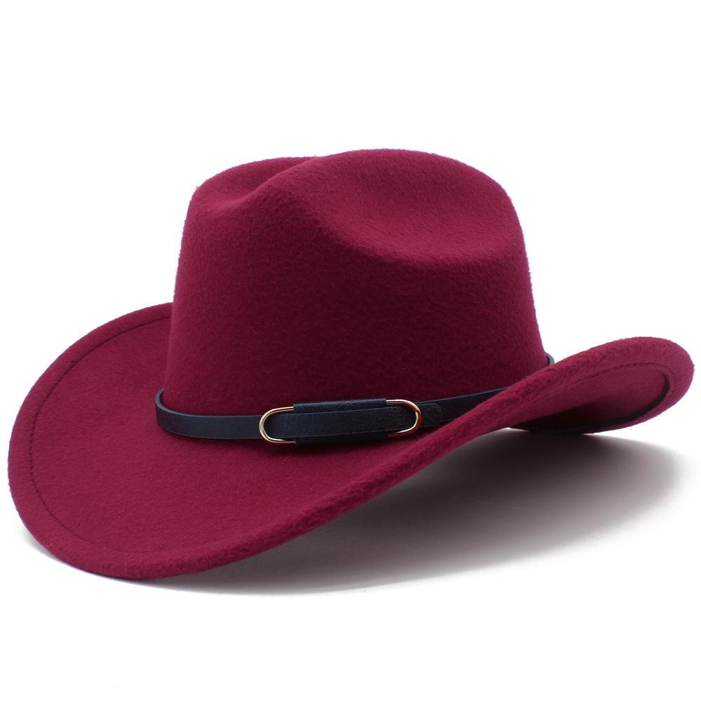 Stylish and Light One-word Top Curved-brimmed Cowboy Hat for Men and Women Couples Outdoor Travel Mountaineering Hat Versatile British Jazz Hat