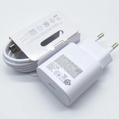 Für Samsung 25W Super Schnelllader USB Typ C Ladegerät Adapter Für Samsung Galaxy S25 S24 S23 S20 S21 S22 Plus A54 A34 Adapter Z Flip Fold 5 6 4 3 7