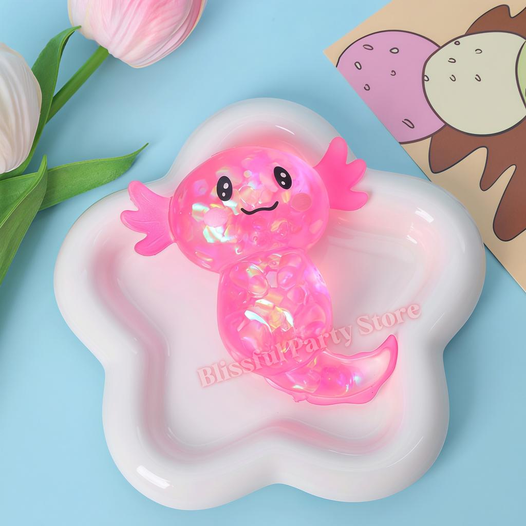 Glitter Dumpling Squishy with Box Dumplings Sensory Squeeze Toy for Stress Relief ASMR Children Adult Birthday Gifts Party Favor