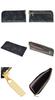 LiBERTE zipper long wallet 0352007 Black L-shaped