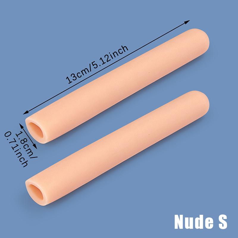 1Pcs Gel Toe Separator Finger Protector Silicone Toe Cushion Tubes Sleeves For Bunion Corns Blisters Calluses Foot Care Tool