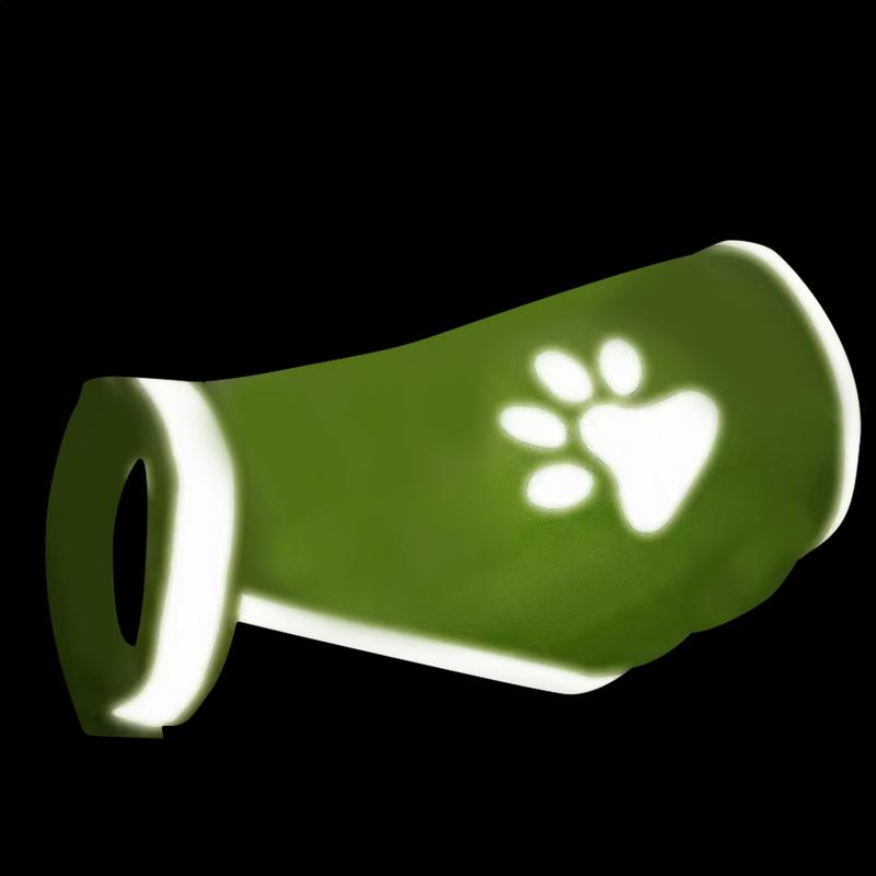 Reflective Dog Safety Vest High Visibility Fluorescent Pet Hi Vis Jacket Coat Dog Jacket Outdoor Pet Supplies