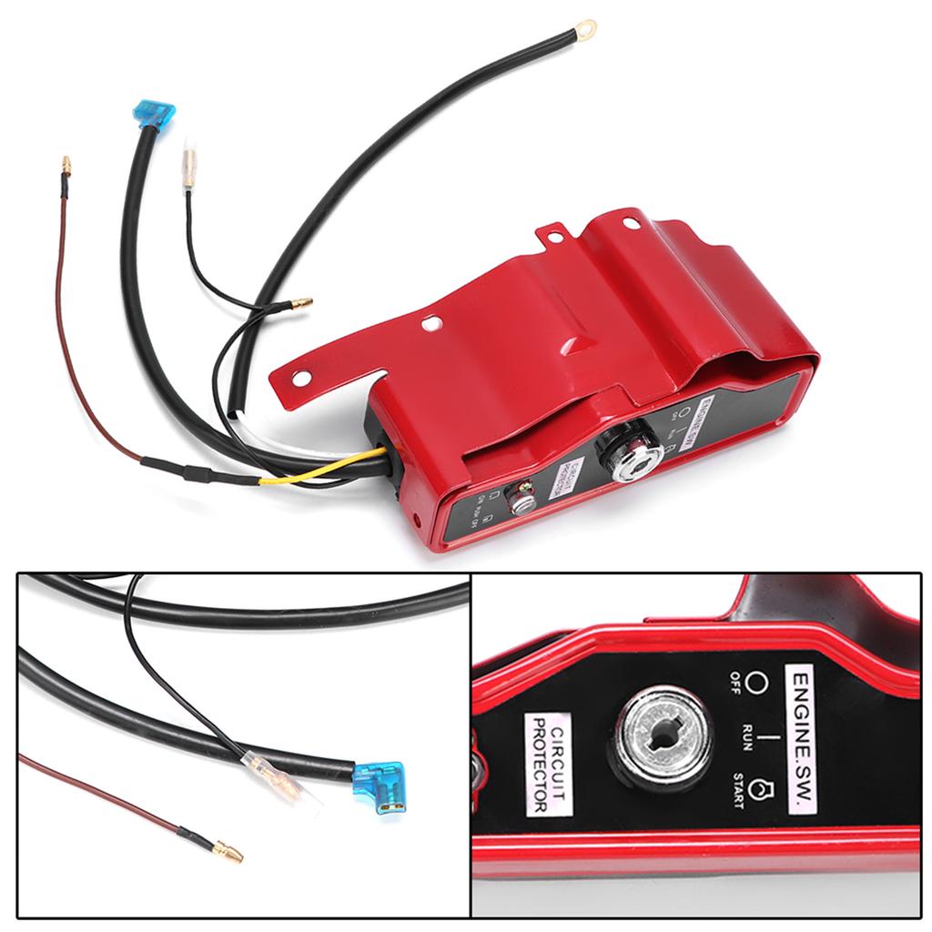 Elektrischer Zündschalter & 2-Schlüssel-Panel für GX340 GX390 11 13 Motor