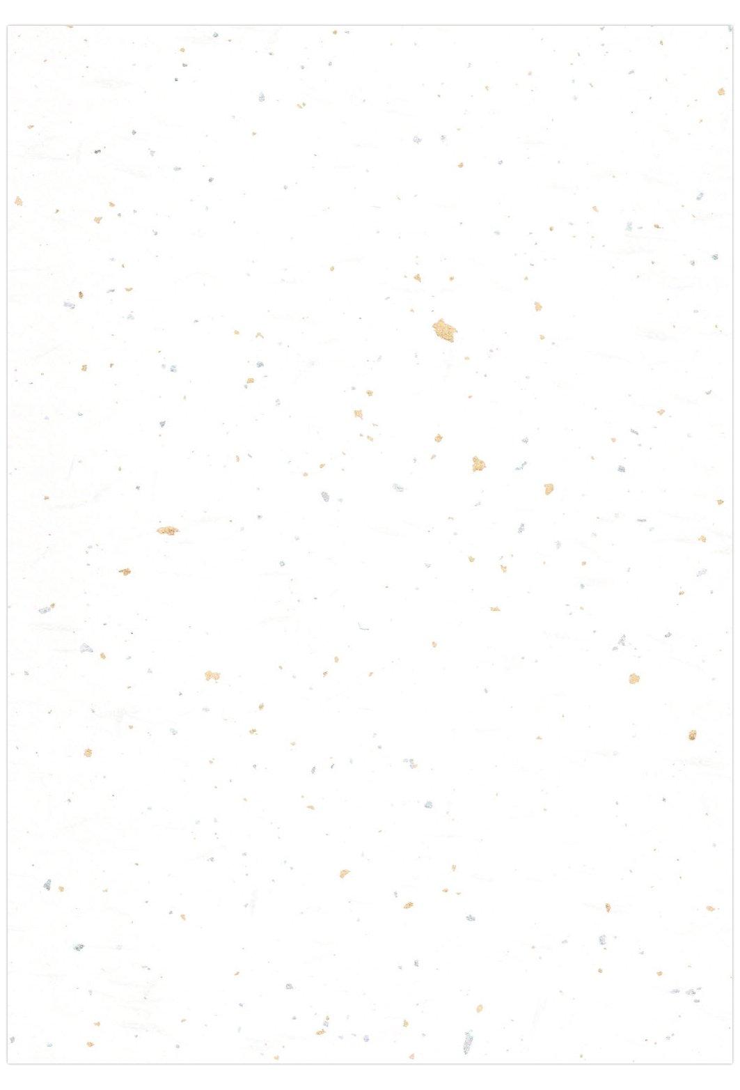 

Бумага васи Кавасуми ОА Васи формат B5 x Эчизен Васи Золотой и Серебряный Сунако Дайрэйси Белая Васи для принтера 100 листов 18.2 25.7см