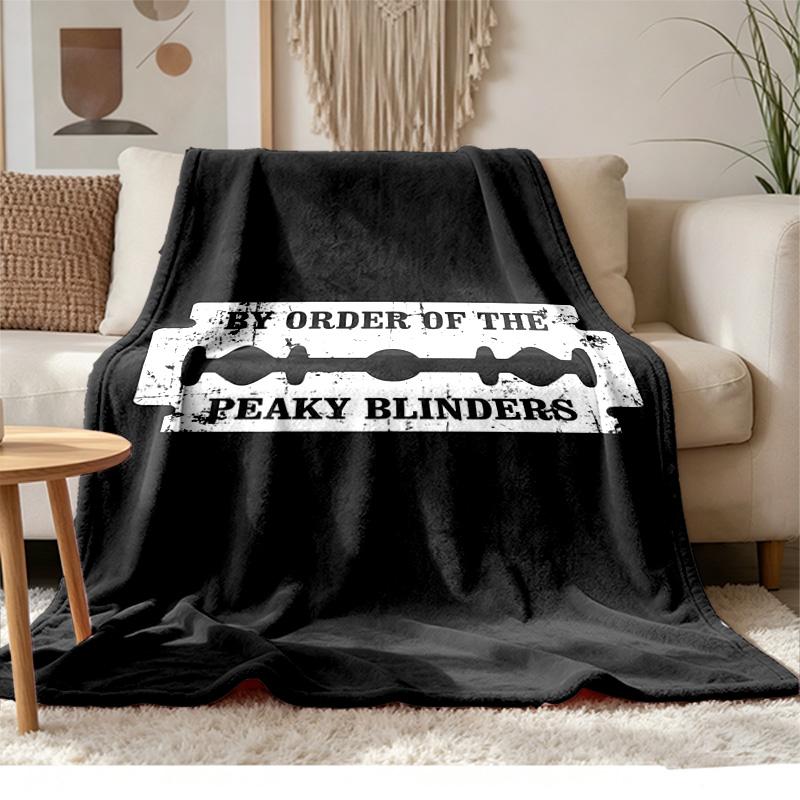 Peaky Blinders Soft and Comfortable Flannel Suitable for Sofas Living Rooms Outdoor Camping Travel and Also Makes a Great Anniversary Gif