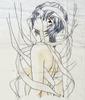 [USED] Evangelion Ayanami Rei Anime T-shirt XL Size