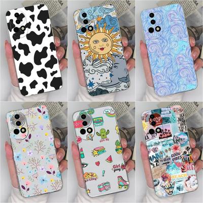 Pro Honor X8b Huawei Nova Y72 12i Pura 70 12 Pro Ultra SE Kryty Pouzdra Efektní Design Ochranné Nárazuvzdorné Měkké TPU Silikonové Průhledné Pouzdra na Telefon Pro Huawei