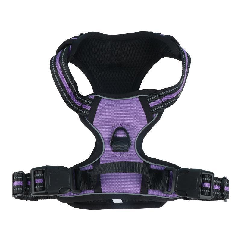 Reflective No-Pull Dog Harness and Leash Set for Large Dogs