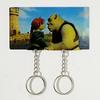 Couple Keys Holder Keychains Hanger For Couple Cartoon Acrylic Refrigerator Entry Door Decor Pendant Key Accessory Home Decor