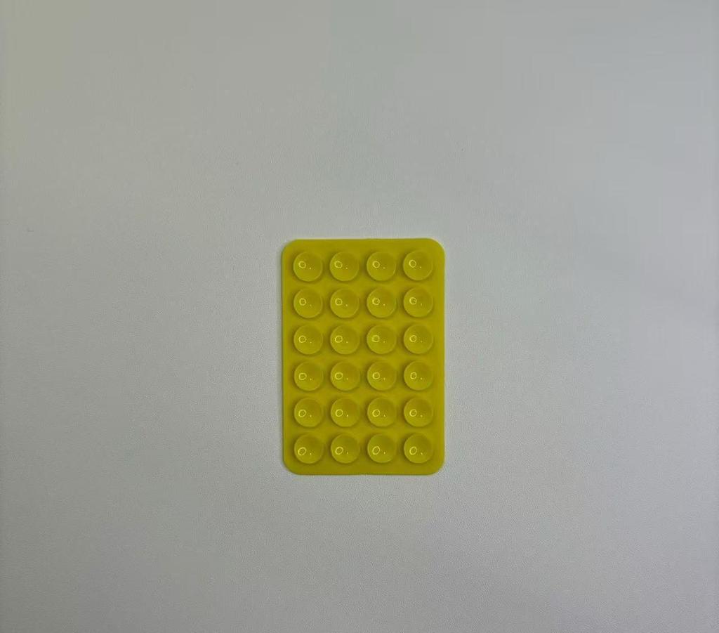 Mobiltelefon Silikon 24 Fyrkantiga Sugkoppar Mobiltelefonhållare Multifunktionell Enkelsidig Mm Självhäftande Sugkopp