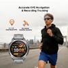 DOOGEE Anywise W1 Smart Watch, AI, 5ATM Water Resistant GPS Fitness Tracker, 1.43" AMOLED Screen, 12 Days Battery, for Android and iPhone