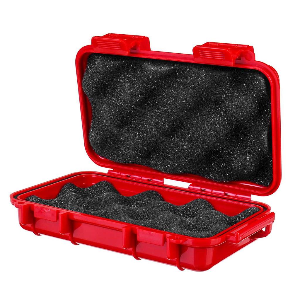 4 Farben Outdoor Stoßfeste Wasserdichte Box Überlebens Luftdichte Hülle Halter Aufbewahrung Streichholz Werkzeug Kopfhörerhülle Reise Versiegelter Behälter