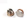 Universal Accessories M18 X 1.5 O2 Oxygen Sensor Hexagon Plug Iron Plating Nickel Bung With Gasket