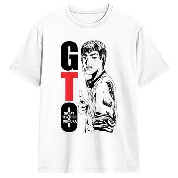 GTO Anime Great Teacher Onizuka T Shirt Trending T-Shirts Short Sleeves Streetwear Tshirt Summer Plus Size Tees