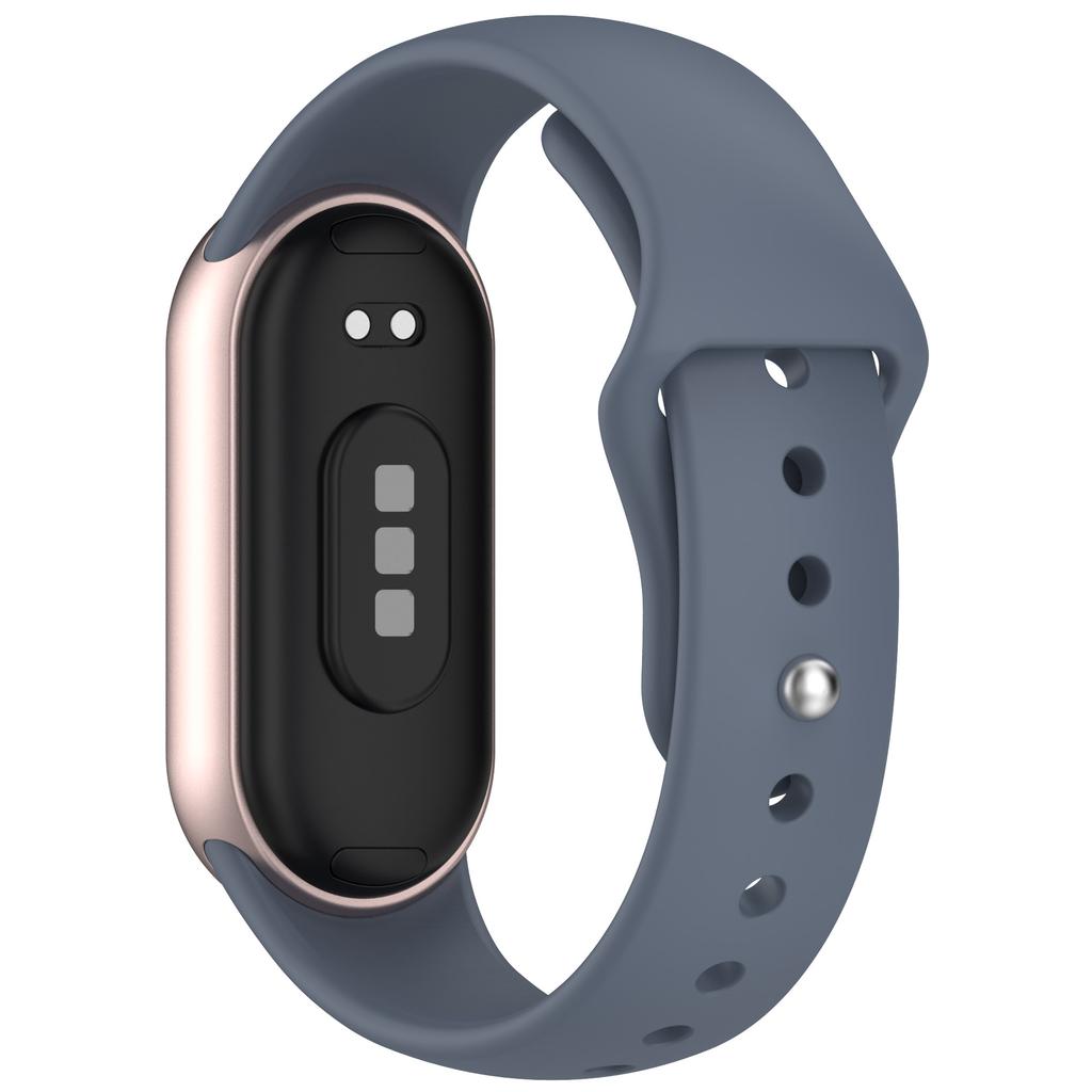 Watch Band for Xiaomi Smart Band 10 NFC/10/9 NFC/9/8 NFC/8 Reverse Buckle Silicone Wrist Strap