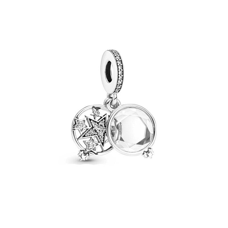 Winter Series S925 Sterling Silver Astronaut Charm Suitable For Diy Ladies Bracelet Necklace Original Fashion Accessories
