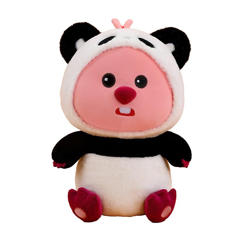 Panda Turned Rupee Doll Sleeping Doll Plush Toy Doll Girl Gift