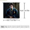 Shower Curtain Inspired by Warner Bros Featuring a Magical School, Perfect for Valentine'S Day. This Bathroom Decor Comes with