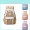 Spacious And Lightweight Nylon Backpack For Middle School Boys And Girls In Trendy Colors