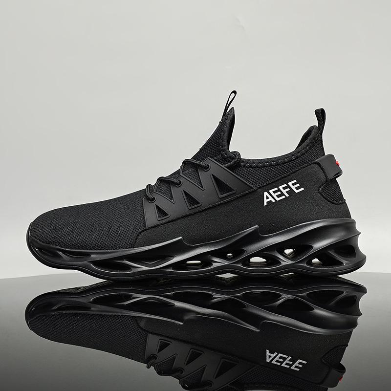 

MAEDEF Mens Running Shoes Lightweight Breathable Mesh Sneakers Durable Slip-Resistant Comfortable Casual Athletic Shoes for Man 47 чёрный
