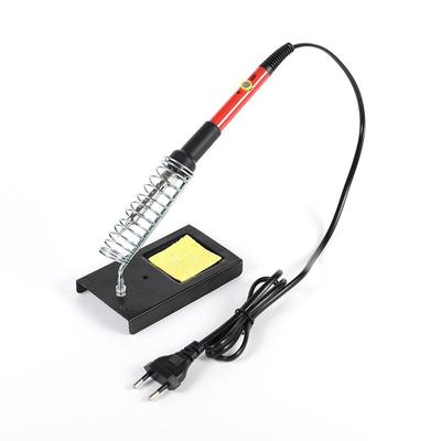 15PCS 60W Electric Soldering Iron Welding Tool Kit Europlug 200-450° Soldering Iron Set Black Blue Afjustable Temperature