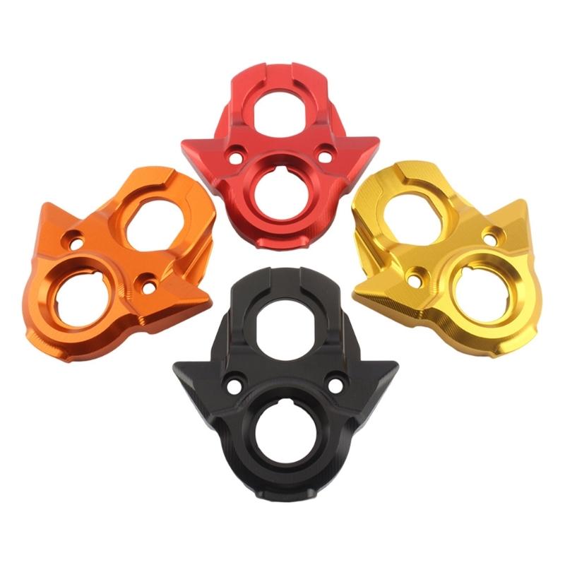 Centrals Control Cover Aluminum Alloys Decorative Cover Carbon Fibers Pattern Motorbike Aesthetic Enhancement