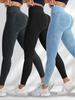 Seamless Women's Yoga Pants: Sand Washed, Quick Dry, Butt Lifting, Tight Fit, Letter Print, Sports Fitness Long Pants
