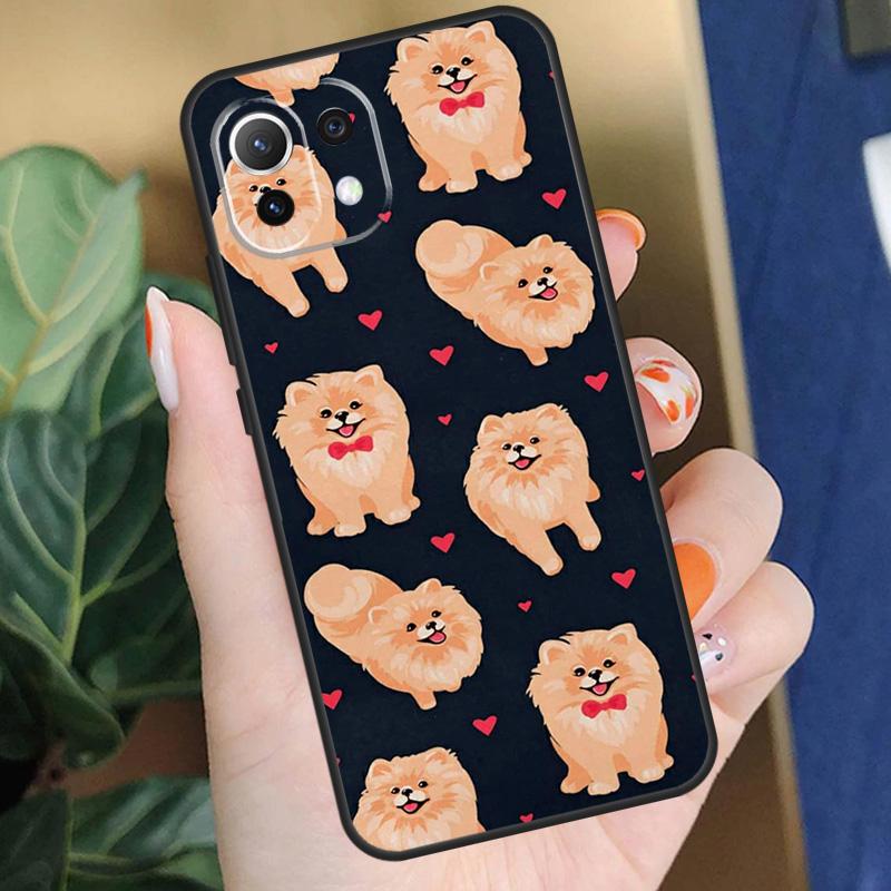 Pomeranian Dog Case For Xiaomi 15 14 Ultra 13T 14T 15T Pro 17 Pro Max POCO X7 X5 X6 F5 F6 F7 F8 Pro Coque