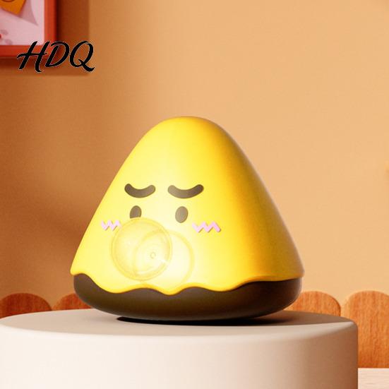 Toddler Stress Relief Toy Fast Food Bubble Popping Cartoon Hamburger French Fries Ice Cream Drumstick Cola Squeeze Office Worker Gift