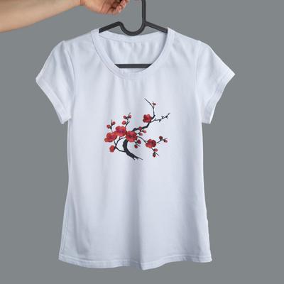 Toppa Termoadesiva Fiori di Ciliegio Fiore Prugno Appliqué Toppa Fiori Ricamati Viti Fiori Finitura Fai da Te per Jeans Indumento Abbigliamento Donna Giacca Zaino