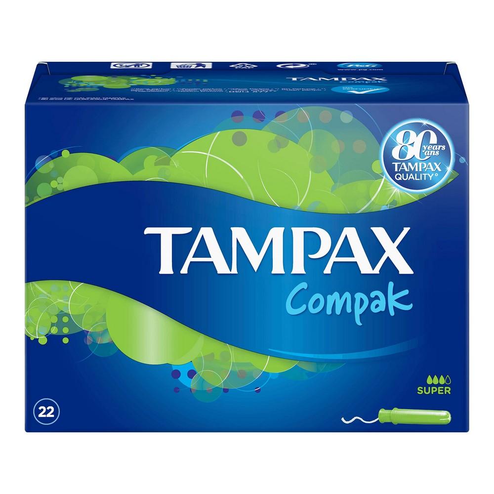 

Супер тампоны Super Tampax Compak 16 шт.