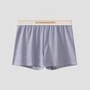 "Men's Loose-Fit Striped Cotton Boxer Shorts - Breathable, Large Size"