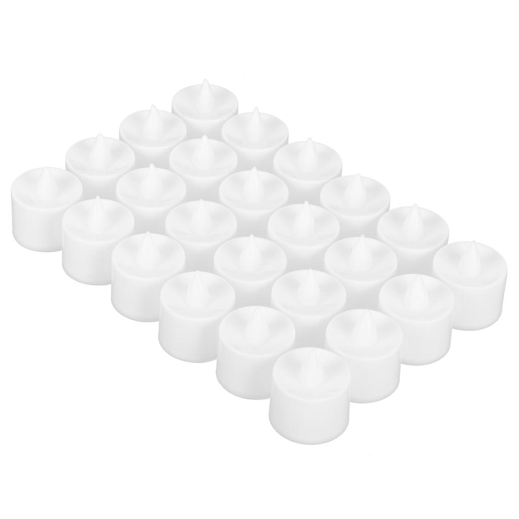 24 Stück LED Elektronische Simulationskerzenlicht Feiertag Hochzeit Heiratsantrag Geburtstagsdekoration Licht