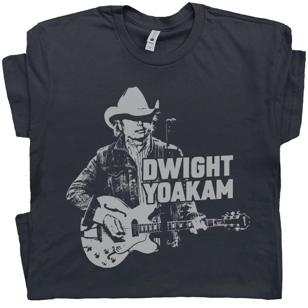Dwight Yoakam Cotton Black Shirt Unisex Concert S to 5XL EL429 Unisex T-Shirt XXXXL