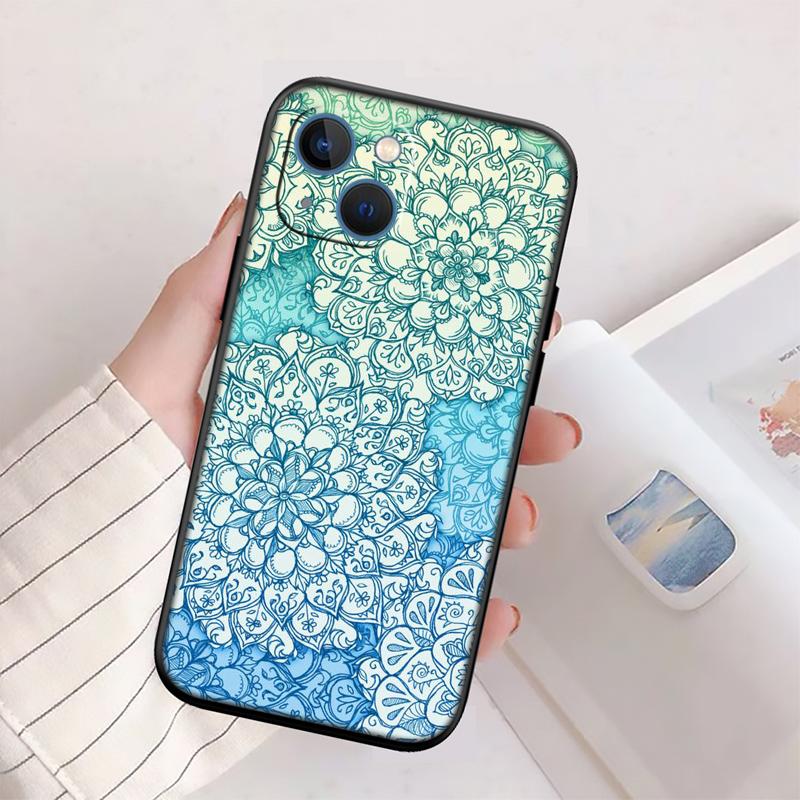 RP46 Mandalas New High-End Shell Phone Case for OPPO A3 Pro A72 A74 A76 A77 A77S A78 A79 A94 A95 A18 A40M A58