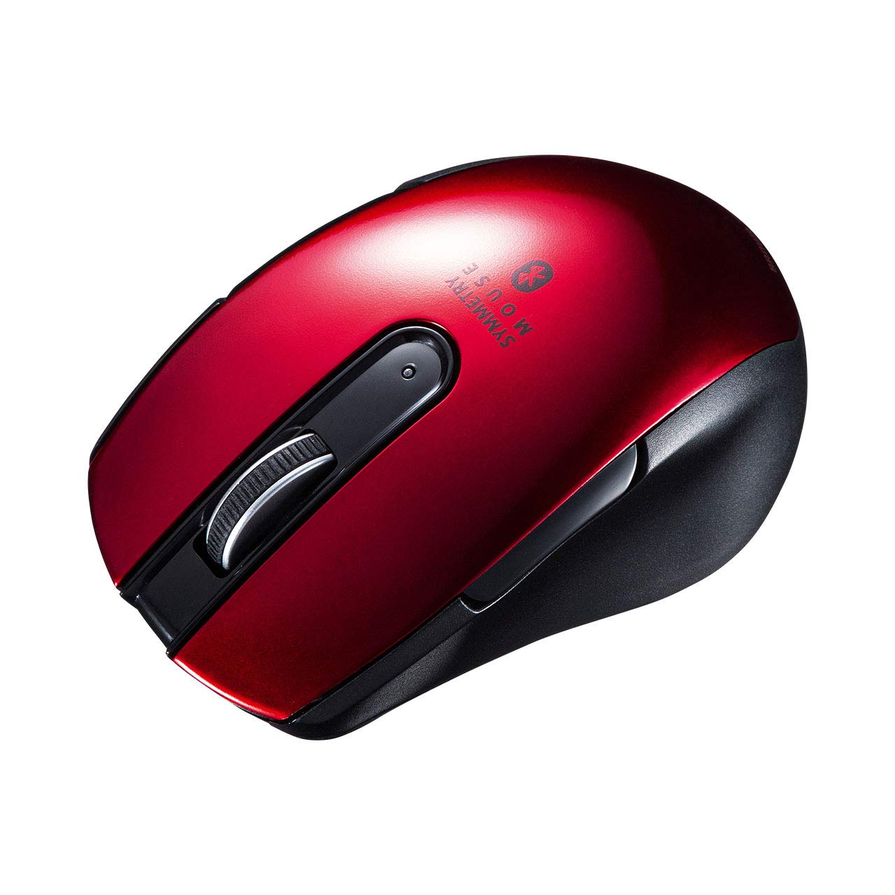 

Sanwa Supply Bluetooth Mouse BlueLED 5 Buttons Symmetrical 1600dpi Level Small Red 4.0 (2 Switching) MA-BTBL171R червоний