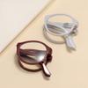 Faltbare Lesebrille mit Etui Anti-Blaulicht-Brille Alterssichtigkeit Retro Unisex Taschenbrille Tragbare Brille Herren Damen