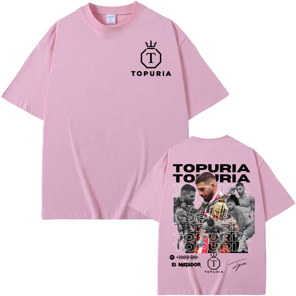 2026 El Matador Ilia Topuria Vintage Graphic T Shirt Mens Clothing Fashion Gothic T Shirts Man Summer Tops Comfort Tshirt
