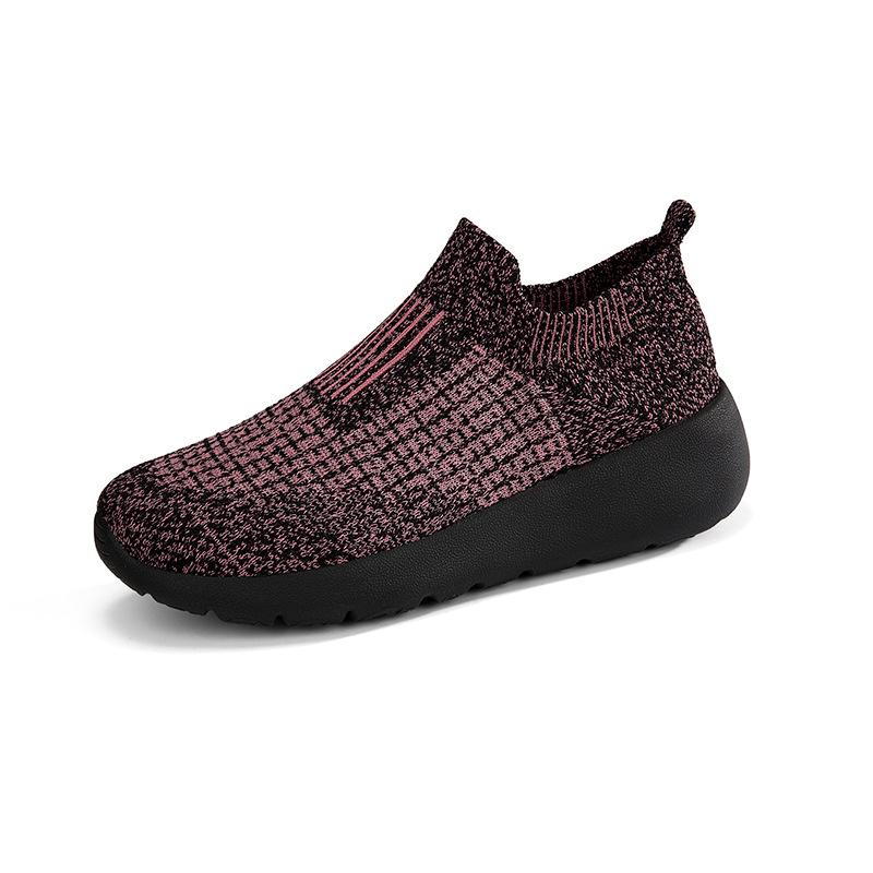 2025 new popular large-size men's and women's shoes, fly-woven sports shoes, foot shoes, casual shoes, socks, shoes, couple shoes