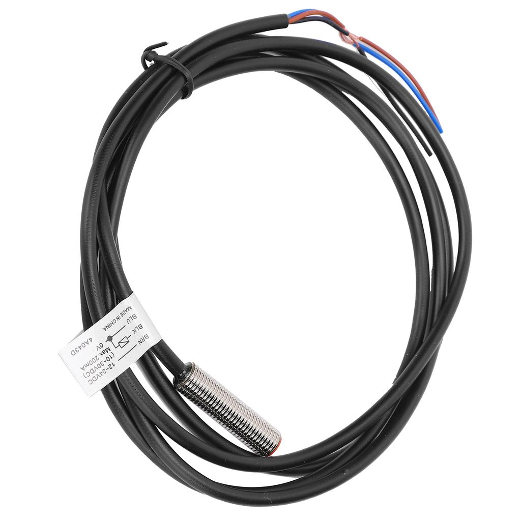 BERM Proximity Switch Inductive 3‑Wire PNP Detection Sensor PR08‑1.5DP 5mm DC12‑24V