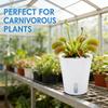 5/1PCS Self Watering Plastic Flower Pot Double Layer Hydroponics Plants Pot Vases Succulent Potted Desktop Vase Home Decoration
