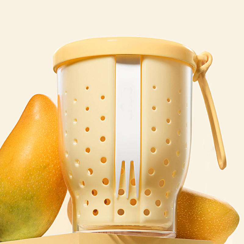 Double Layer Oatmeal Storage Jars Salad Cups Cereal Nut Yogurt Container with Fork Sauce Cup Food Storage Bento Box