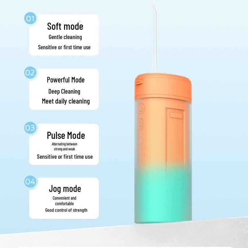 Portable Electric Oral Irrigator: Teeth Cleaner & Water Flosser for Home Use