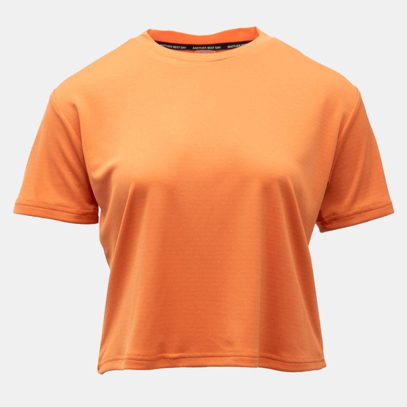 

Техническая спортивная футболка кроп-топ с короткими рукавами оранжевая Женская ROSSIGNOL XL оранжевый