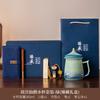 New Chinese-style Forbidden City drinking cup high-value ceramic cup home office teacup with lid personal tea set