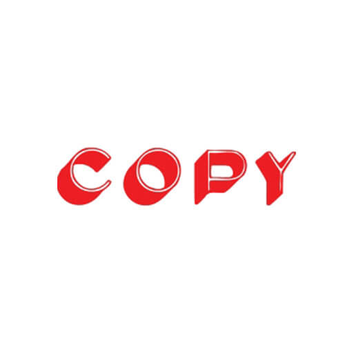 X-Stamper Self Inking Message Stamp (Copy Red)