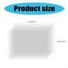 62KD 50Pieces Clear Crafts Acetate Sheets Heat Resistant Blank Plastic Stencils for Vinyls Cutting Quilting and Scrapbooking