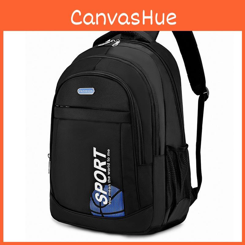 Backpack Printed Basketball Student Schoolbag Wear Resistant Leisure Travel Bag