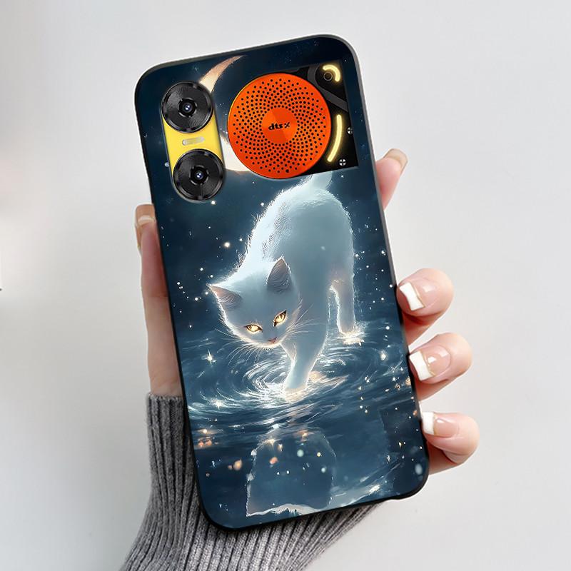 Cartoon Case For ZTE Nubia Music 2 Music2 Printing Shell Protective Cover For ZTE Nubia Music Z2353 Soft Silicone Black Casing